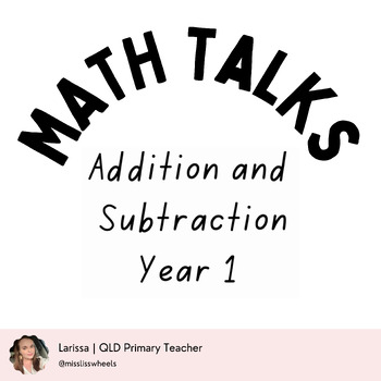Preview of Maths Talks | Addition and Subtraction Word Problems Year 1