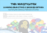 Maths Time Investigations Australian Curriculum