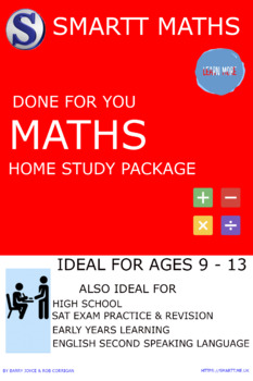 Preview of Maths (UK) Complete Teacher/Tutor Done For You Package Ideal For 9-13 year old