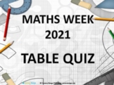Maths Week 2021 Table Quiz (Junior)