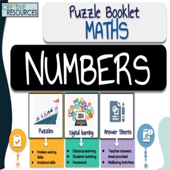 Preview of Math Work Booklet: Numbers
