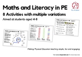 Maths and Literacy in PE - Resource Pack - The PE Shed