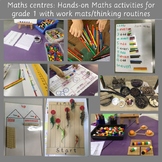 Maths centres: Hands-on Maths activities for grade 1 with 