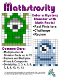 Mathstrosity: Math Fact Mystery Monster Fast Finishers