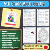 Mathtastico 5th Grade Math Bundle Unit 2 Simplifying Expressions-Problem Solving