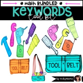 Preview of Math keywords bundled craft ( addition and subtraction ) BUNDLED