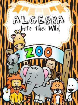 Preview of Mathventure: ALGEBRA Into the Wild