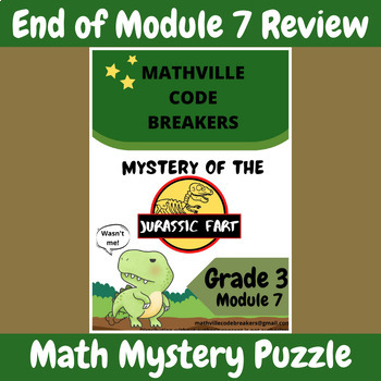 Preview of Grade 3 Module 7 EngageNY (Eureka) Math Mysteries: Shapes Assessment Review