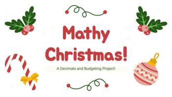 Preview of Mathy Christmas! (Budgeting and Money Project)