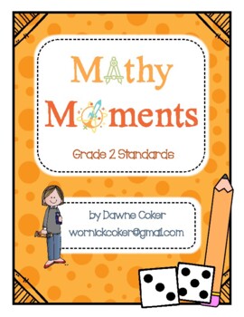 Preview of Mathy Moments - 2nd Grade