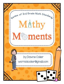 Preview of Mathy Moments - 3rd Grade