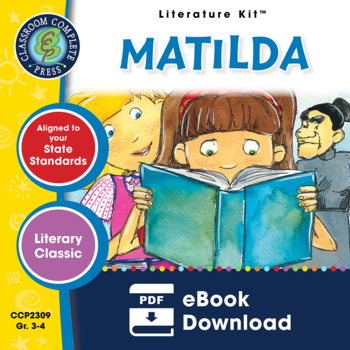 Preview of Matilda - Literature Kit Gr. 3-4