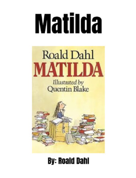 Preview of Matilda Modified Novel Unit for Special Education