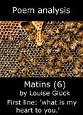 Matins 6 ('What is my heart to you') by Louise Glück: Poem