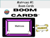 Matrices (#1) for Boom Cards