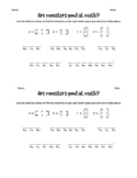 Matrices Elements Riddle