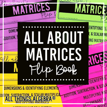 Preview of Matrices | Flip Book