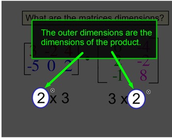 Preview of Matrix Add, Subtract & Multiply 4 Introductions + 5 Assignments for SMART