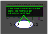 Matrix Addition, Subtraction, Multiplication 4 Intro's + 5