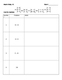 Matrix Addition and Scalar Multiplication Relay Game