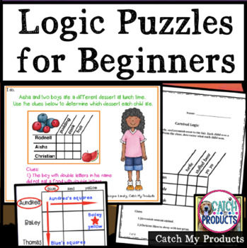 Preview of Logic Puzzles for First Grade PROMETHEAN Software