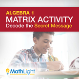 Matrix Multiplication Activity: Decode the Secret Message
