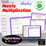 Matrix Multiplication Digital Activity