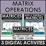 Matrix Activity Add Subtract Multiply Matrices Find Invers