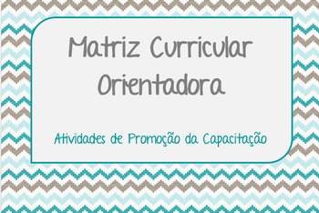Preview of Matriz Curricular Orientadora
