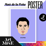 Matt de la Peña | Classroom Poster