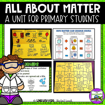 Preview of States of Matter Unit Lesson Plans