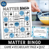 Matter Bingo Game