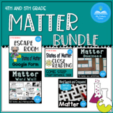Matter Bundle - Escape Room, Vocabulary, Close Reading, Sc