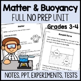 Matter, Buoyancy & Density Complete Science Unit Grades 3-4