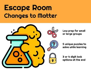 Preview of Matter Changes Escape Room