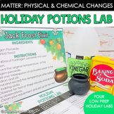 Matter Changes: Physical and Chemical Changes Christmas Po