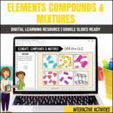 Matter: Elements, Compounds and Mixtures Digital Activities