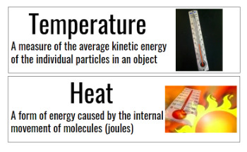 Preview of Matter & Energy Vocab Cards 