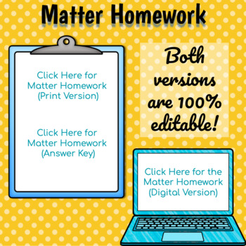 homework matter