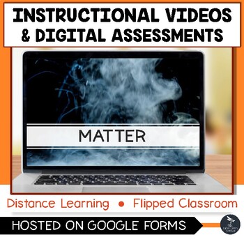 Preview of Matter Instructional Videos & Digital Quiz