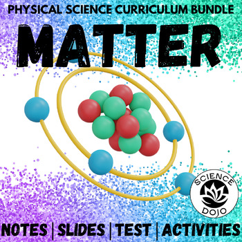 Preview of Matter Interactive Notebook Bundle | Atoms, Periodic Table, Physical Science
