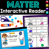 States of Matter Interactive Reader for Solids, Liquids and Gases