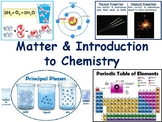 Matter, Intro to Chemistry Lesson -  study guide, state ex