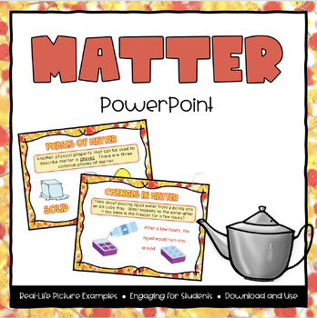 Preview of Matter Powerpoint - Second Grade