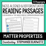 Matter Properties Reading Passages | Printable & Digital |