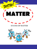 Matter:  Reading Comprehension and Graphic Organizer