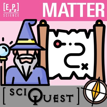 Preview of Matter Review Activity | Science Scavenger Hunt Game | SciQuest