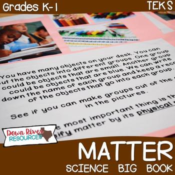 Preview of Matter: Science Big Book