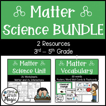 Preview of Matter Science Bundle