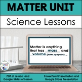 Matter Science Lessons Bundle